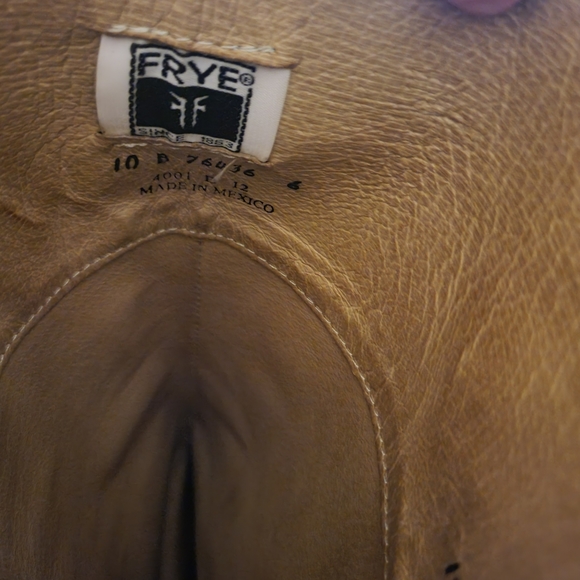 Frye 2 tone riding boots - Picture 8 of 9